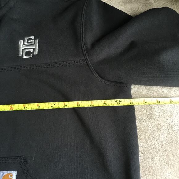 Carhartt Rain Defender Original Fit Heavyweight 1/4 Zip Hoodie Men’s Sz L - Picture 6 of 8